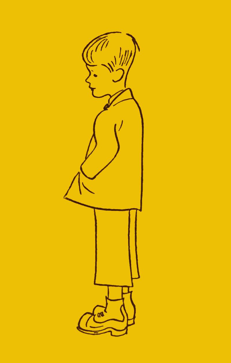 Emil standing