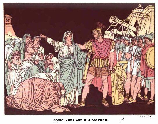 Coriolanus Before his Mother 162