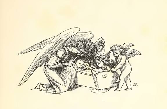 Angels at the foot