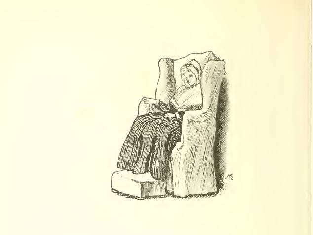 The dear old woman in the lane